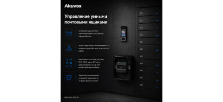 Неочевидные возможности Akuvox | Управление умными почтовыми ящиками