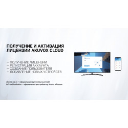 Получение и активация лицензии Akuvox Cloud